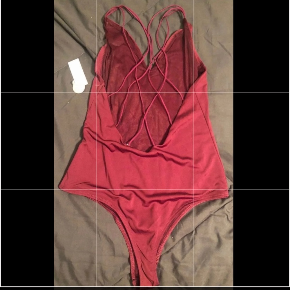 Small bodysuit backless